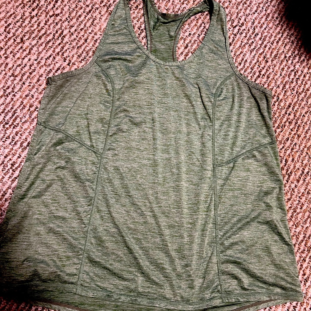 Heather Green Women's Tank Top